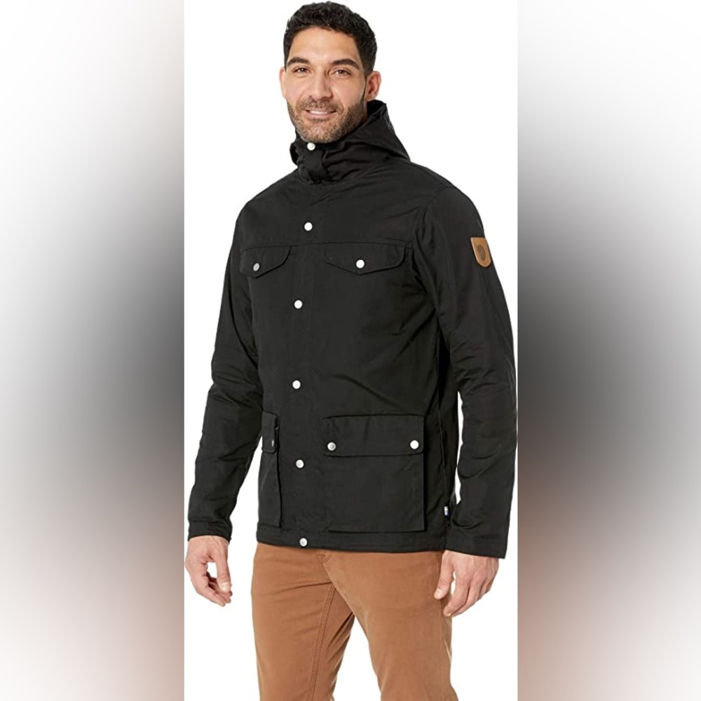 Fjallraven Greenland Mens Jacket Black